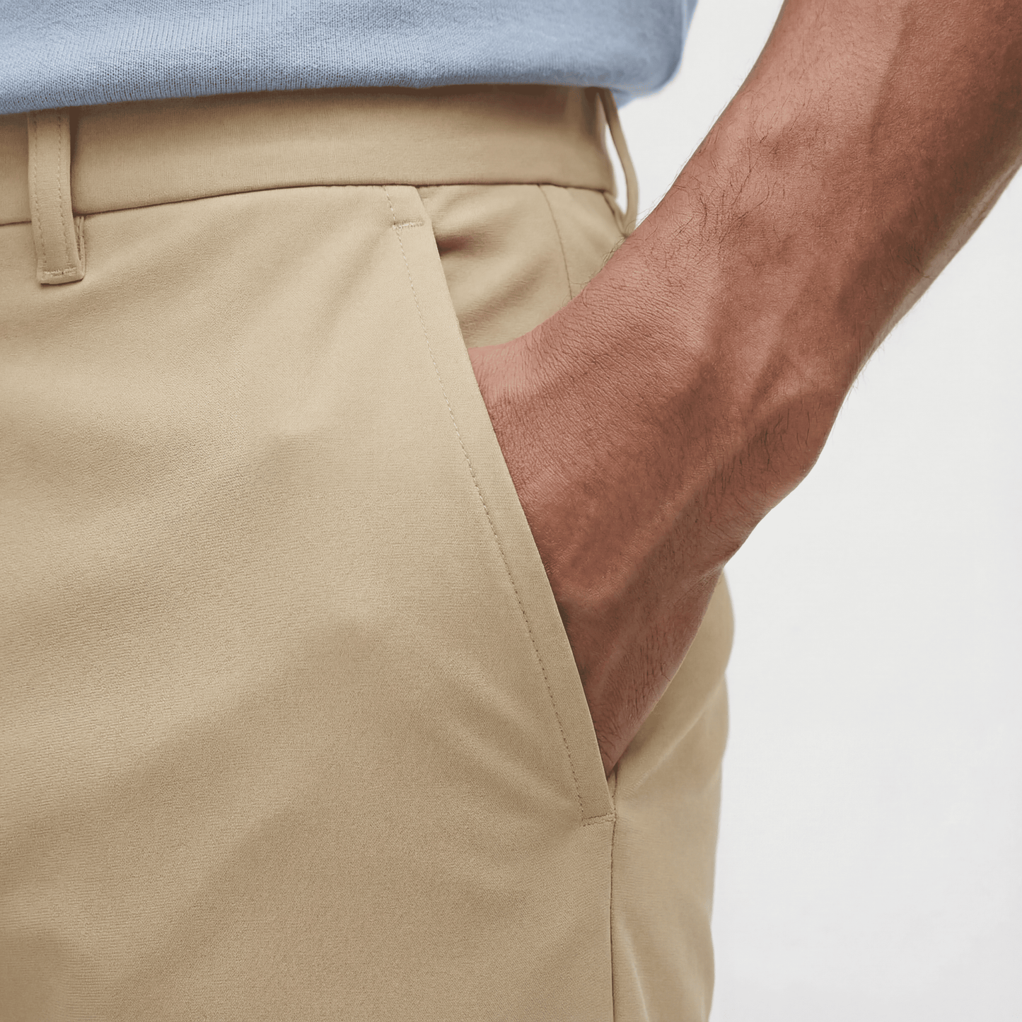 Pantalón PANTS01 Khaki Para Hombre