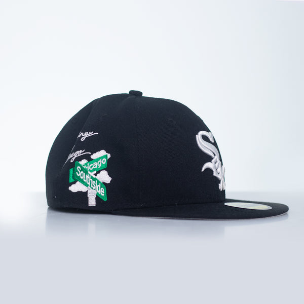 GORRA CHICAGO WHITE SOX PLANA NEGRA