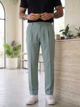 Pantalon 25D654-1 Verde para hombre