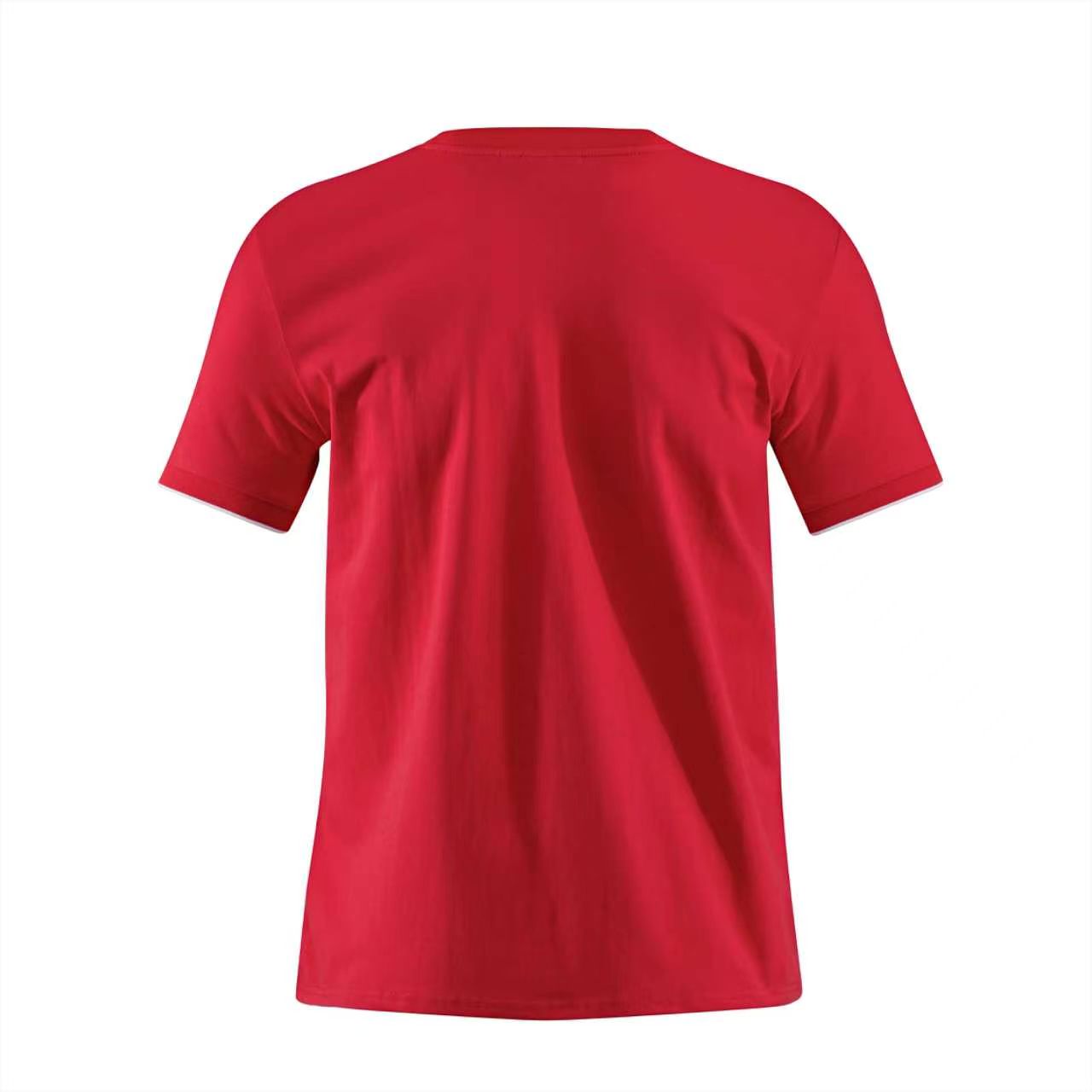 Camiseta PB-8088 Básica Roja Para Hombre