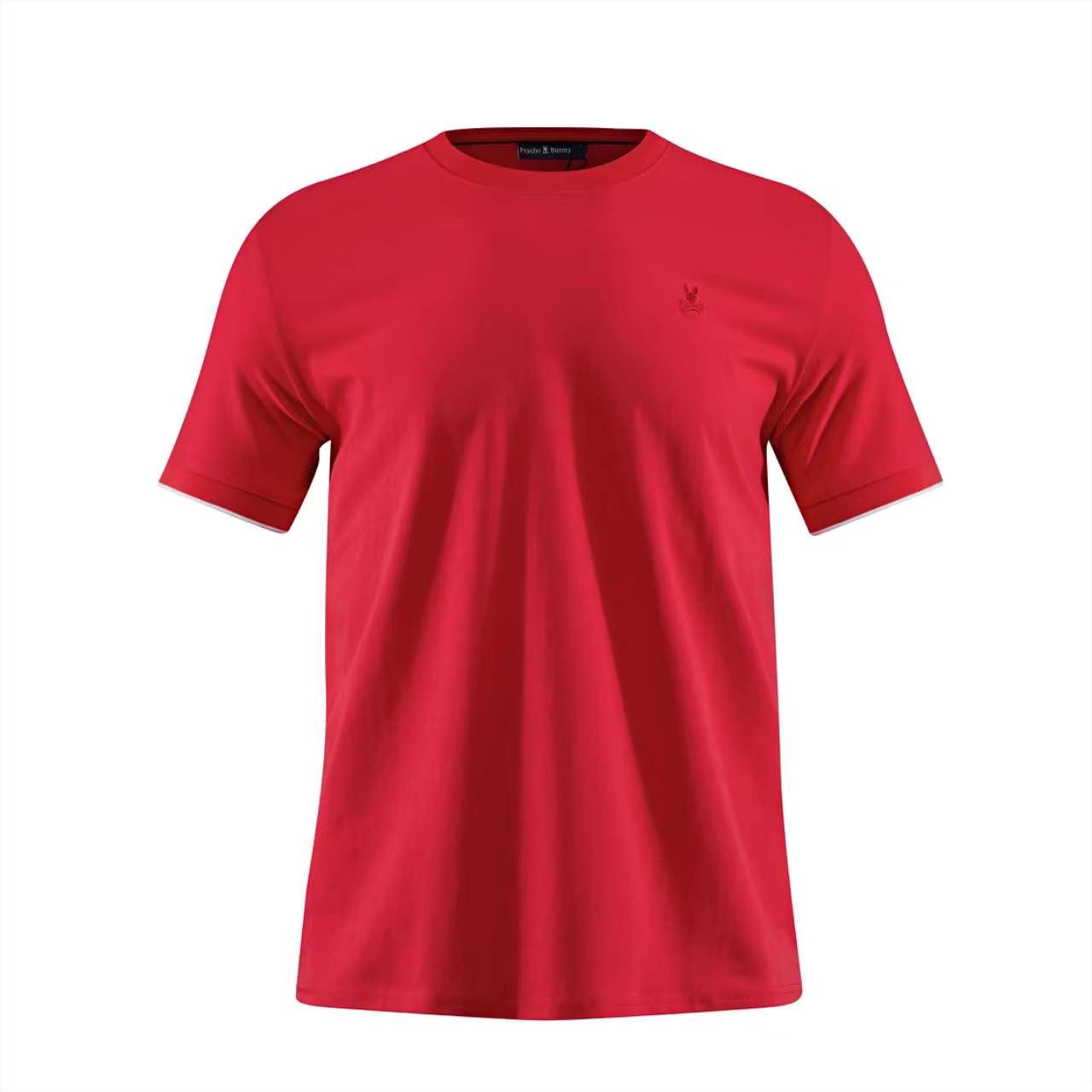Camiseta PB-8088 Básica Roja Para Hombre