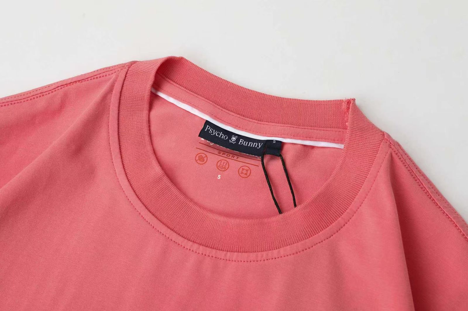 Camiseta PB-8088 Básica Rosada Para Hombre