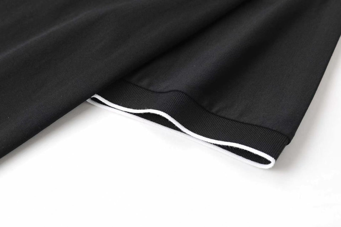 Camiseta PB-8088 Básica Negra Para Hombre