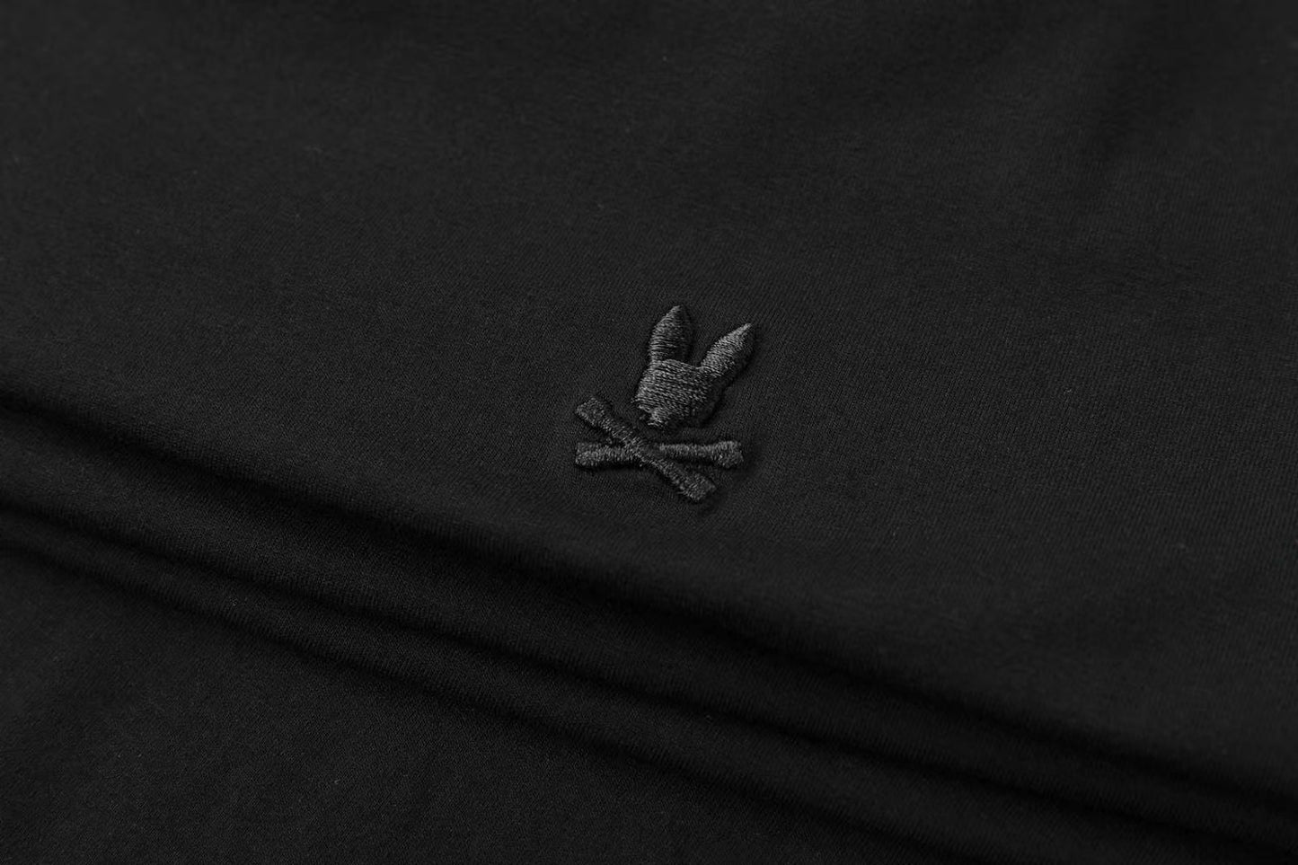 Camiseta PB-8088 Básica Negra Para Hombre