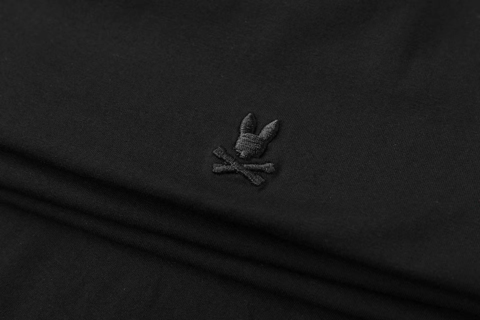 Camiseta PB-8088 Básica Negra Para Hombre