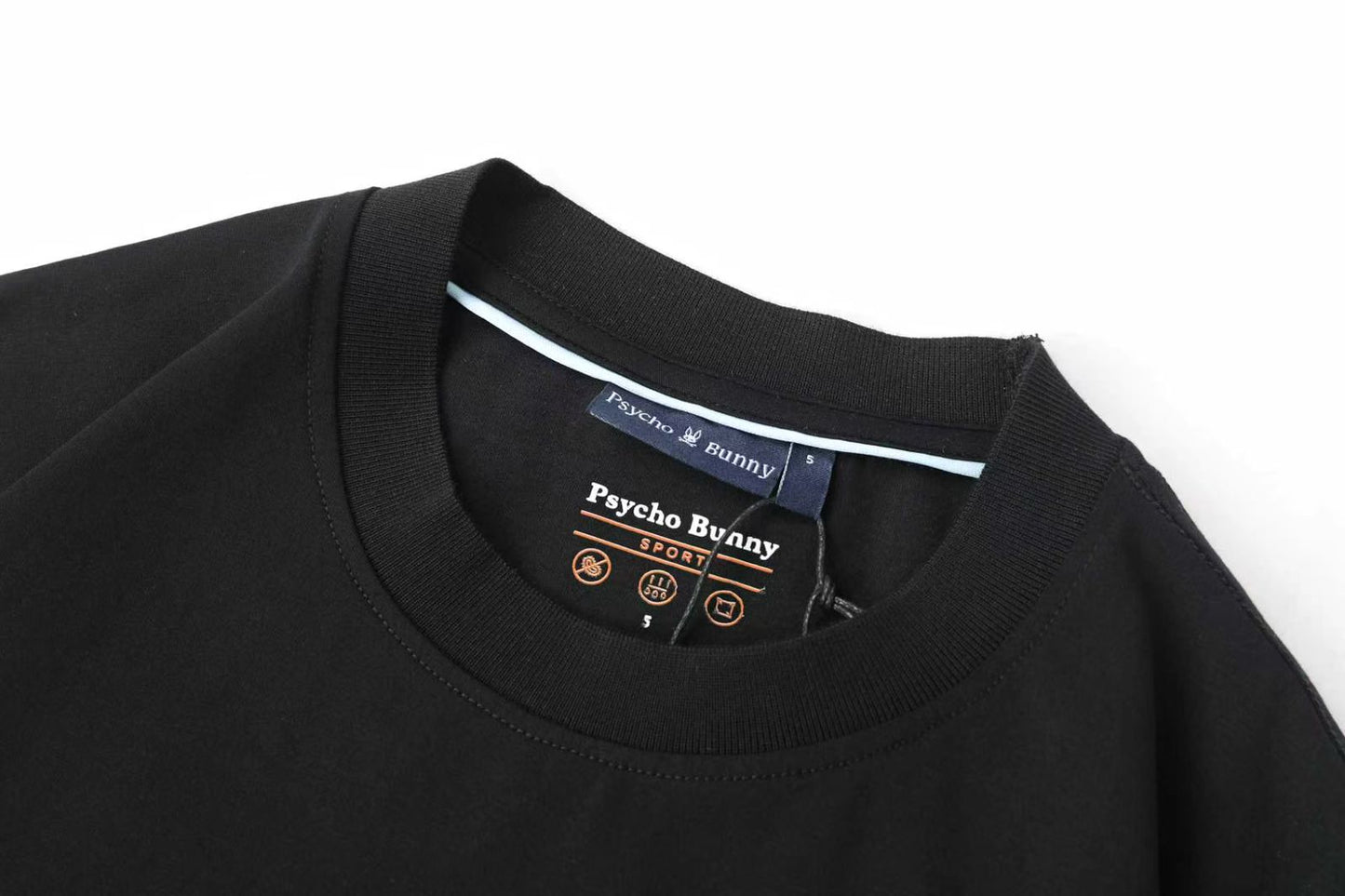 Camiseta PB-8088 Básica Negra Para Hombre