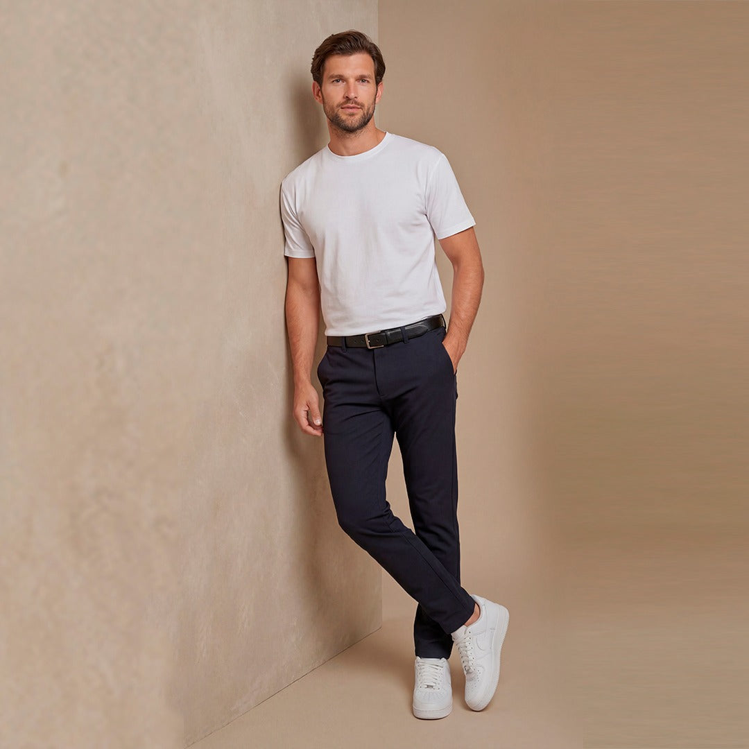 Pantalón PANTS01 Azul Oscuro Para Hombre