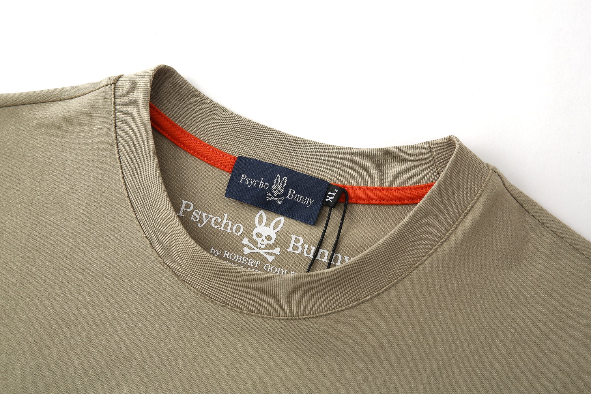 Camiseta 66433 Básica Gris Verde Para Hombre