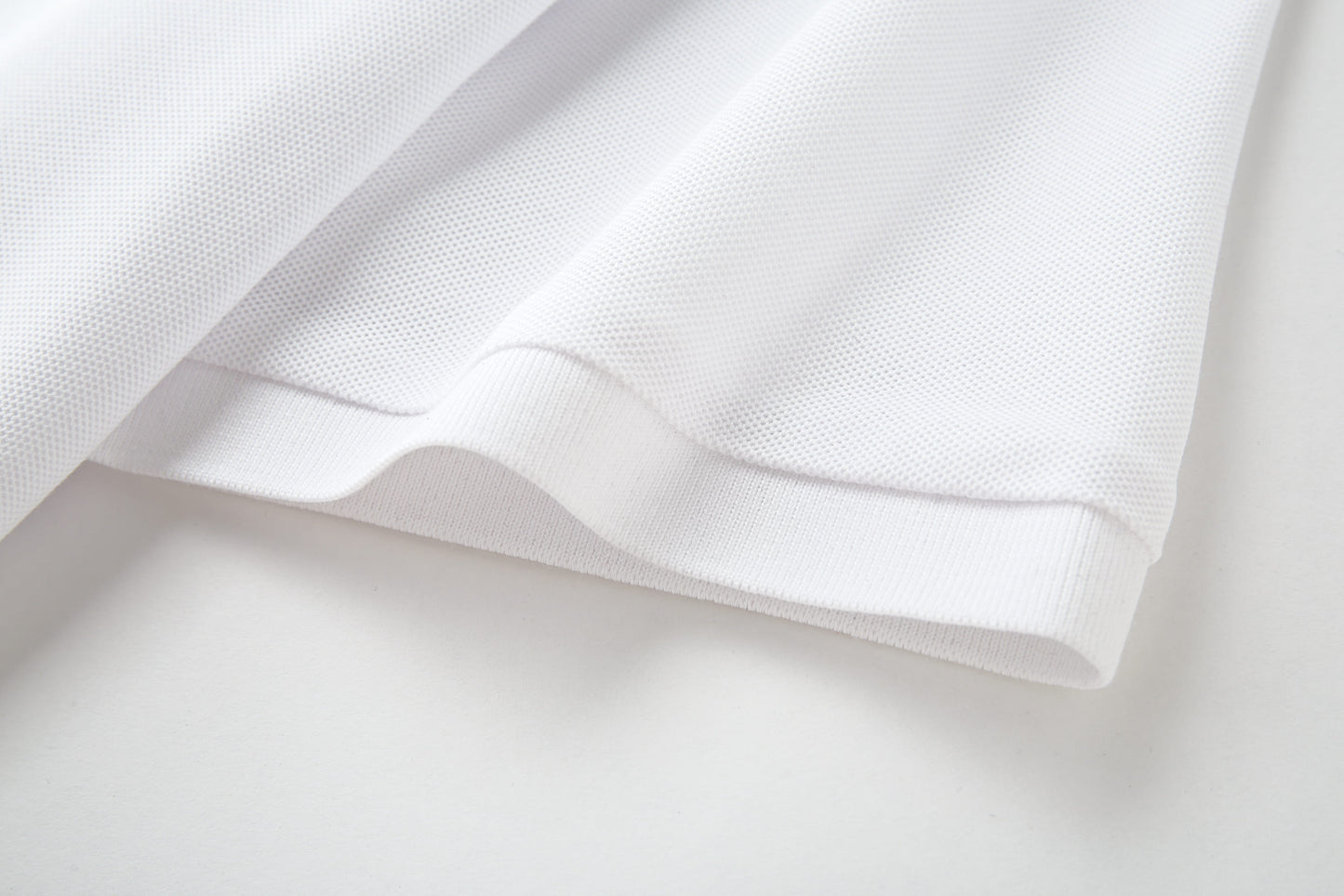 Camiseta 22552# Tipo Polo Blanca Para Hombre