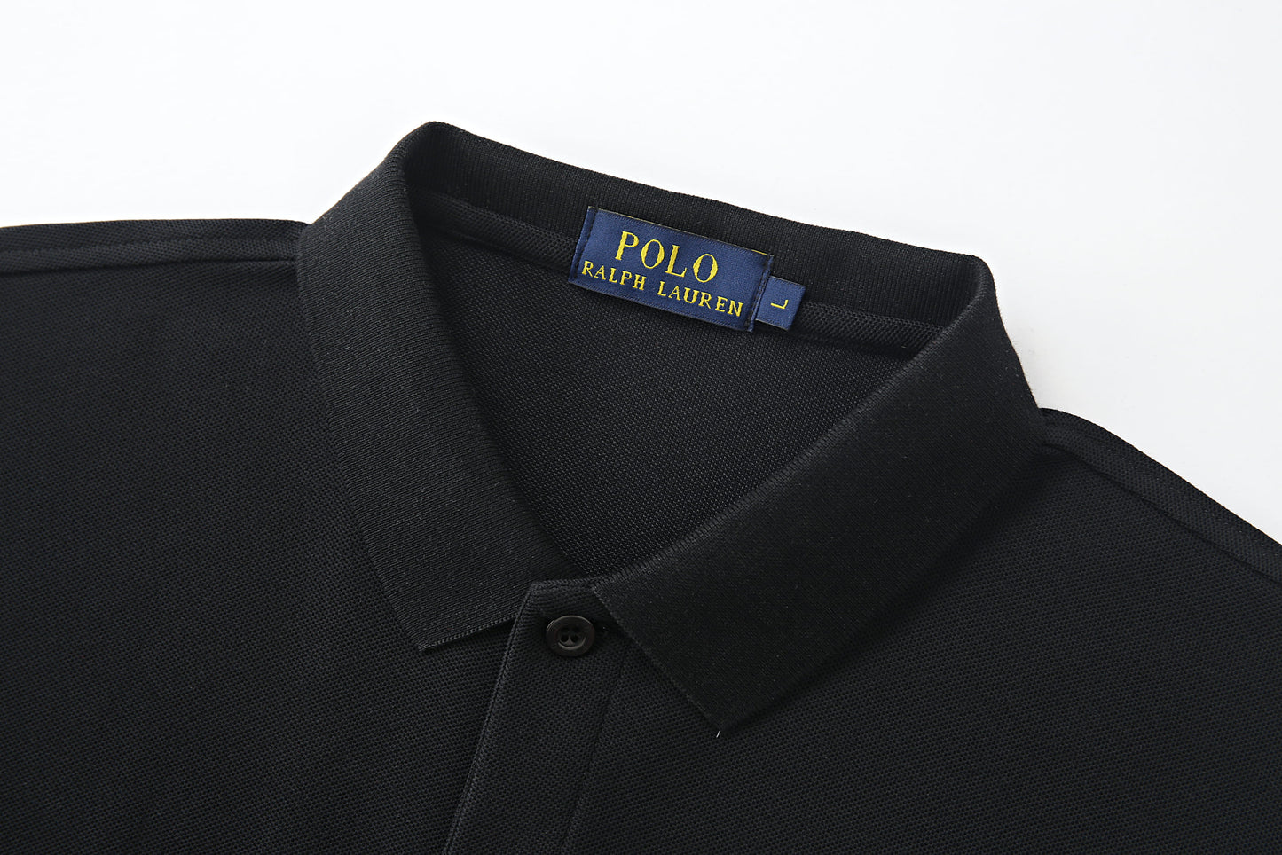 Camiseta 22552# Tipo Polo Negra Para Hombre