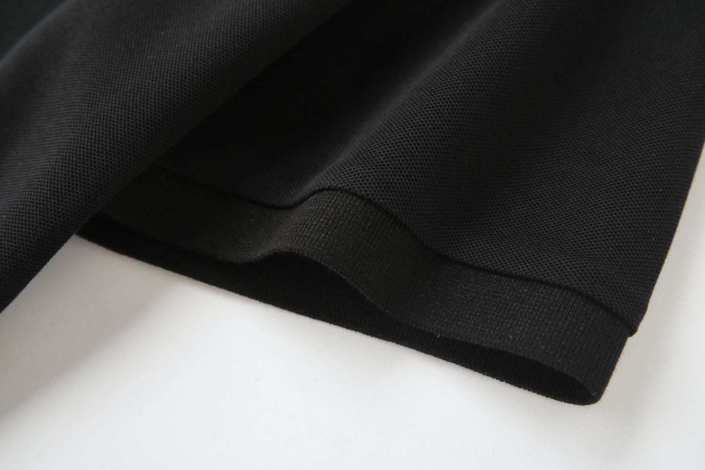 Camiseta 22552# Tipo Polo Negra Para Hombre