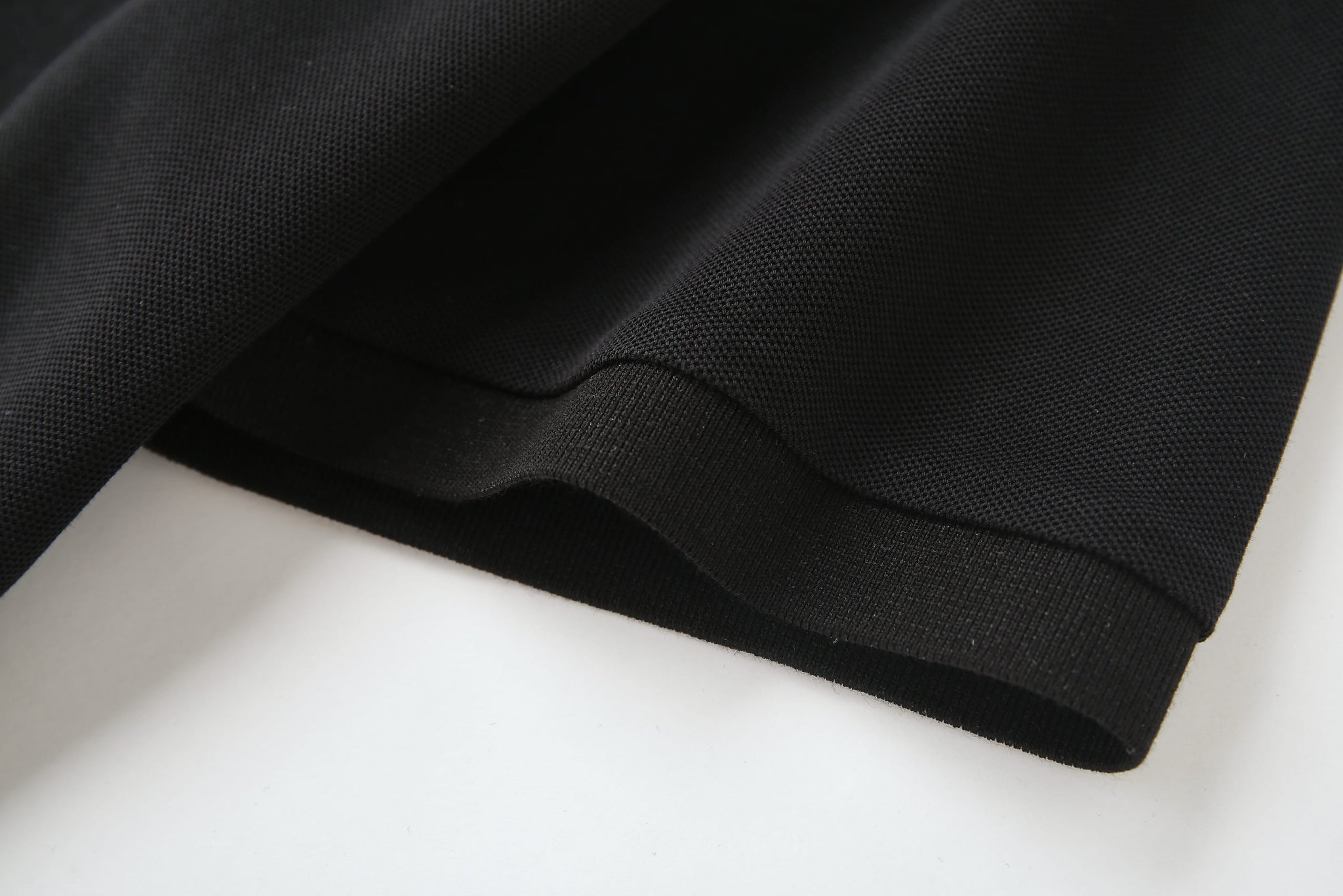 Camiseta 22552# Tipo Polo Negra Para Hombre