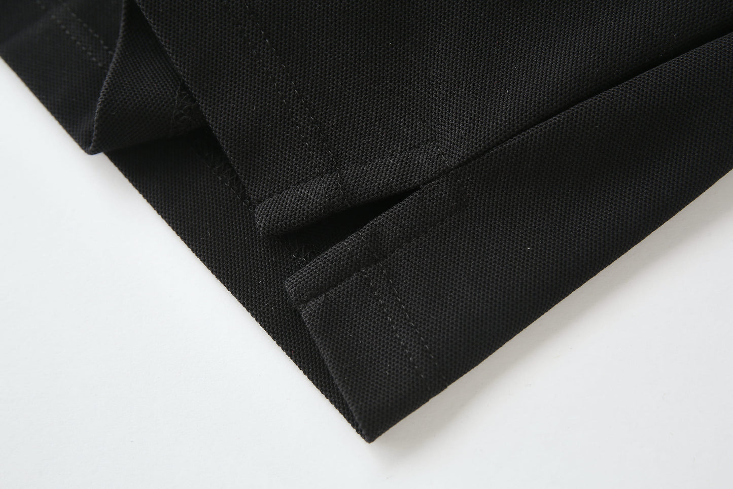 Camiseta 22552# Tipo Polo Negra Para Hombre