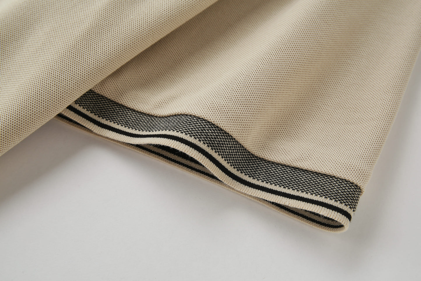 Camiseta 22371# Tipo Polo Khaki Para Hombre