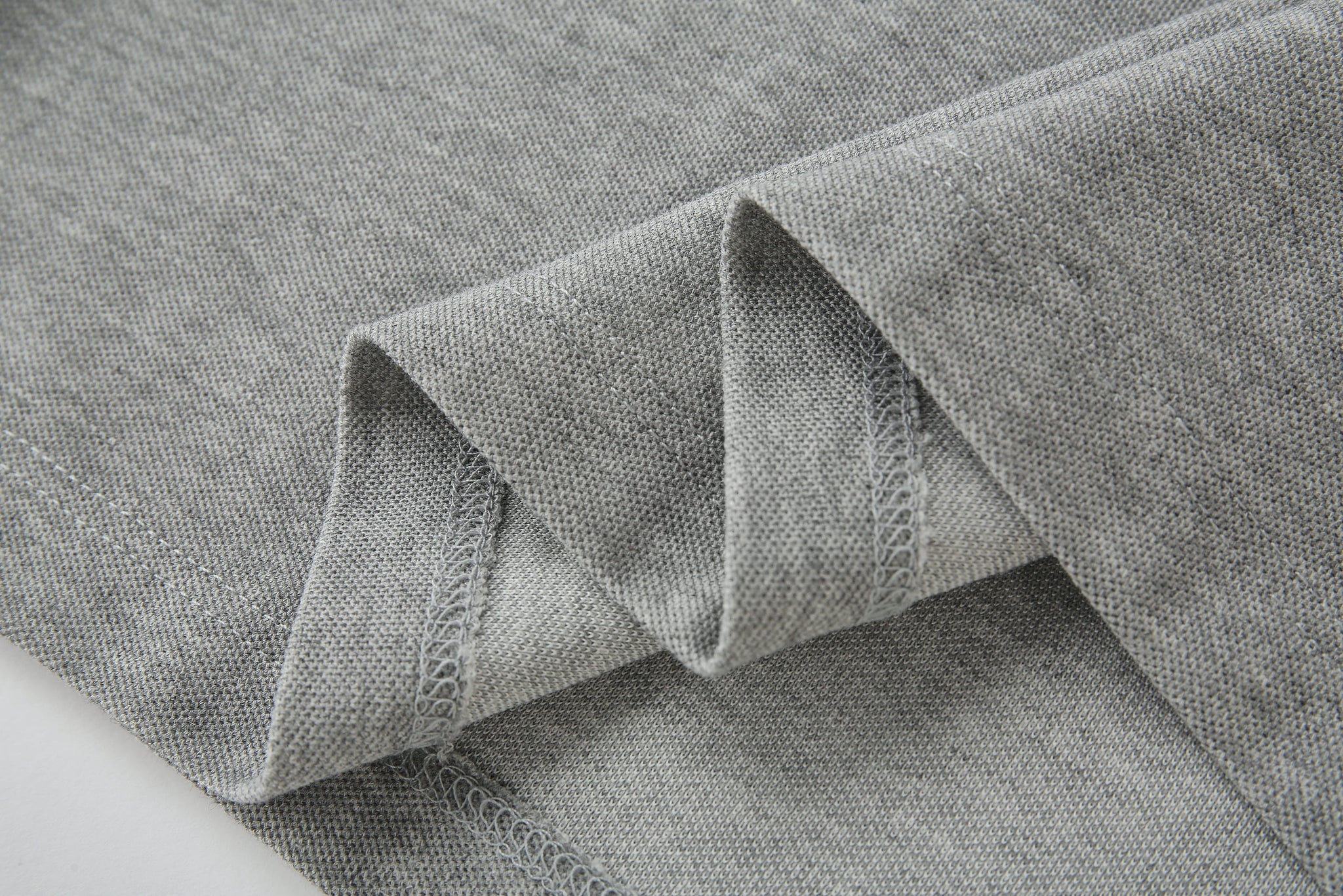 Camiseta 22470# Tipo Polo Gris Para Hombre