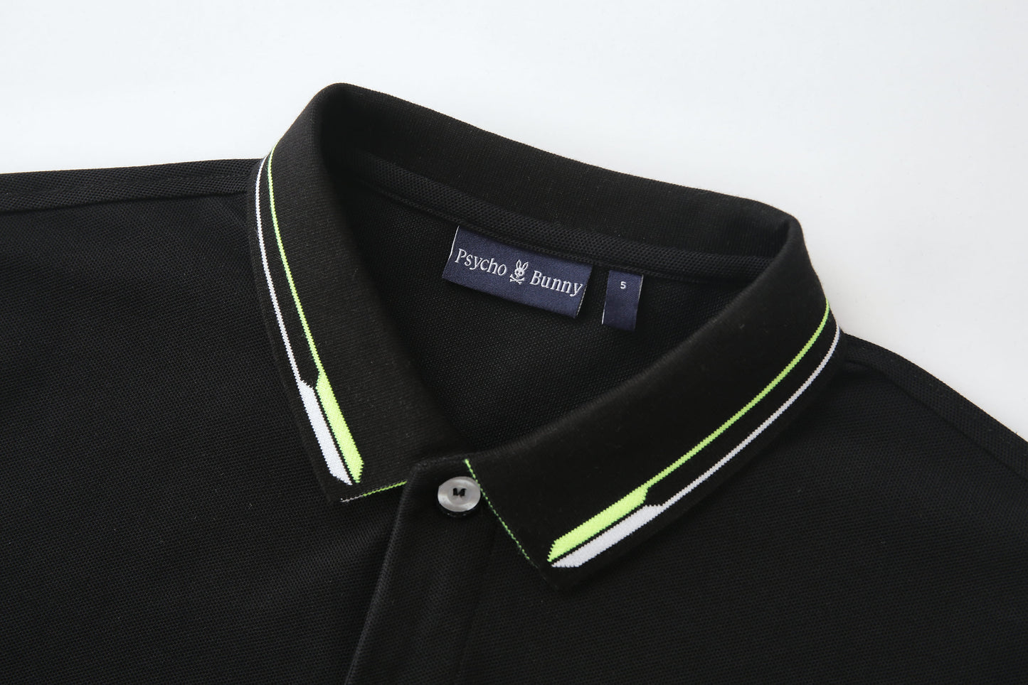 Camiseta 22470 Tipo Polo Negra Para Hombre
