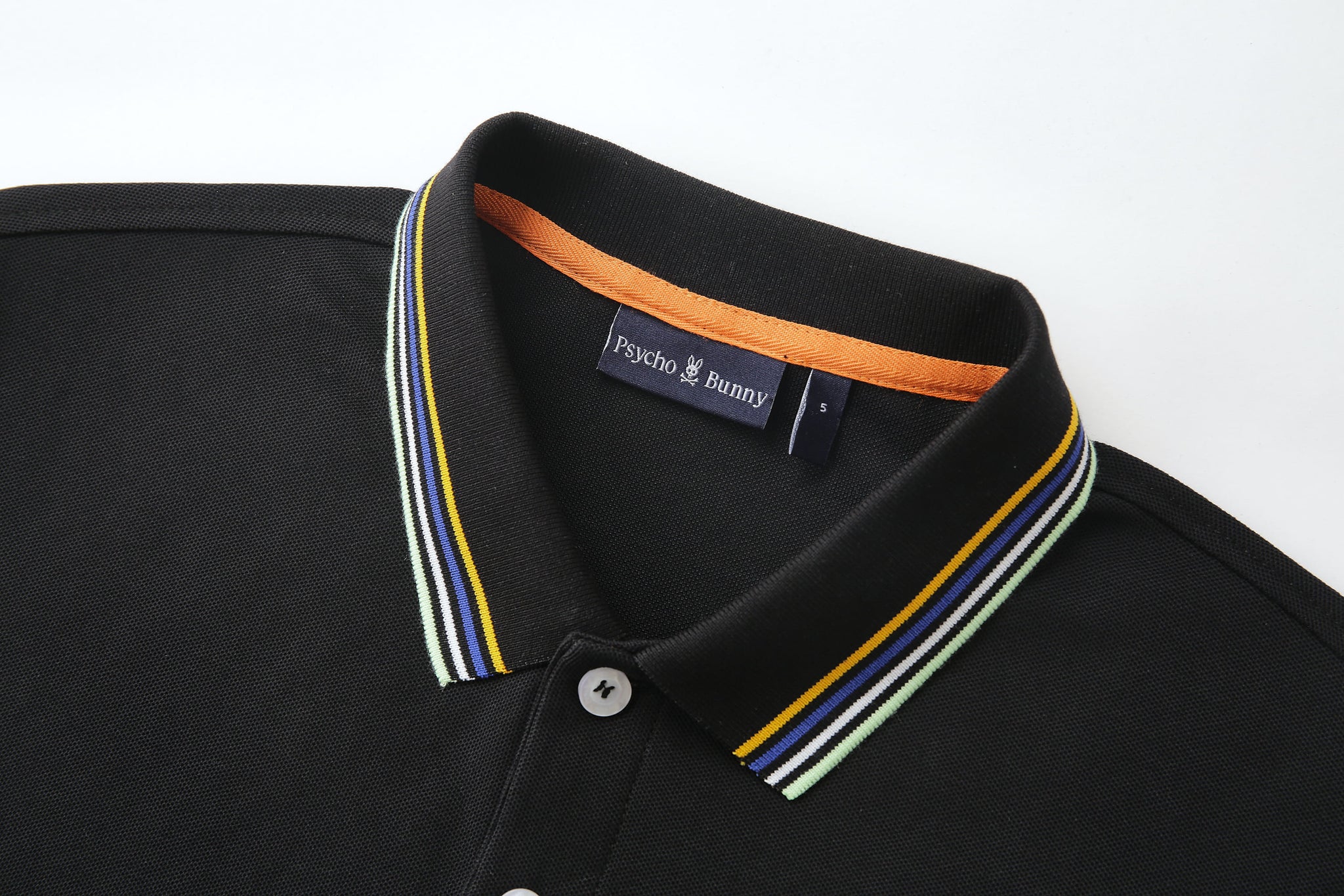 Camiseta 22348# Tipo Polo Negra Para Hombre