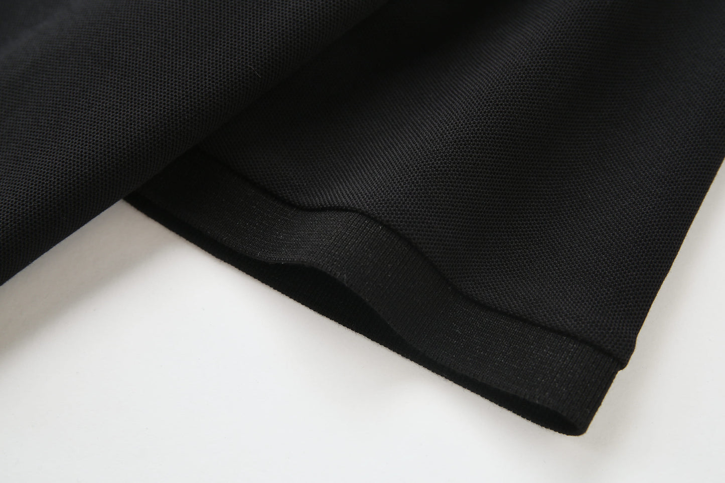 Camiseta 22348# Tipo Polo Negra Para Hombre