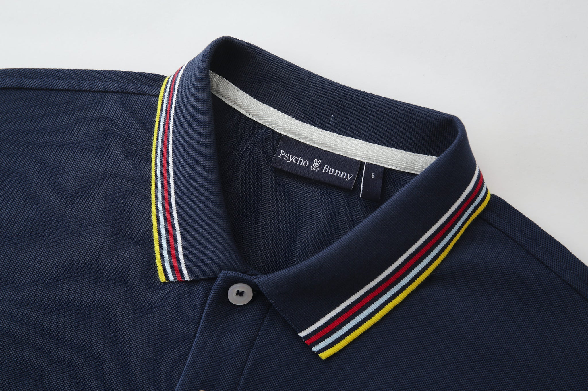 Camiseta 22348# Tipo Polo Azul Oscuro Para Hombre