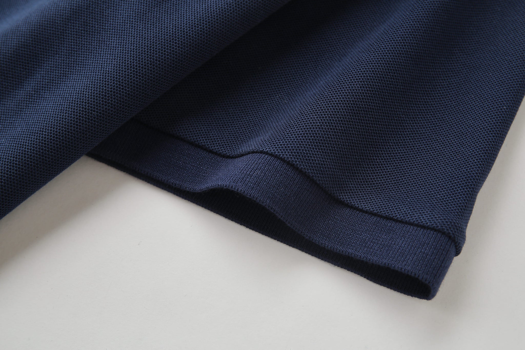 Camiseta 22348# Tipo Polo Azul Oscuro Para Hombre