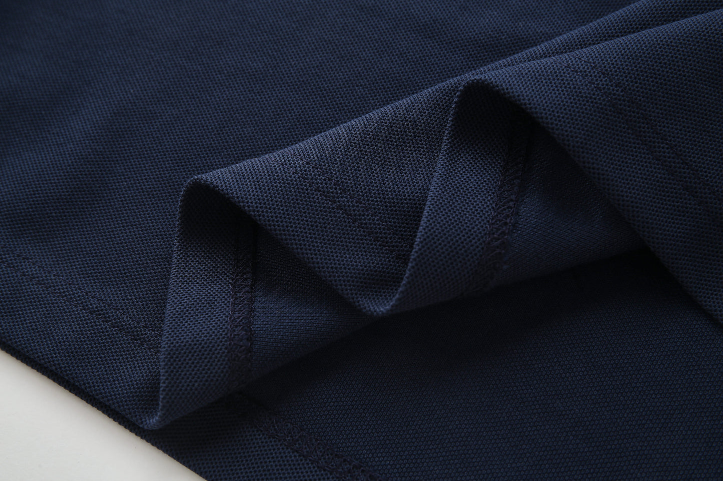 Camiseta 22348# Tipo Polo Azul Oscuro Para Hombre