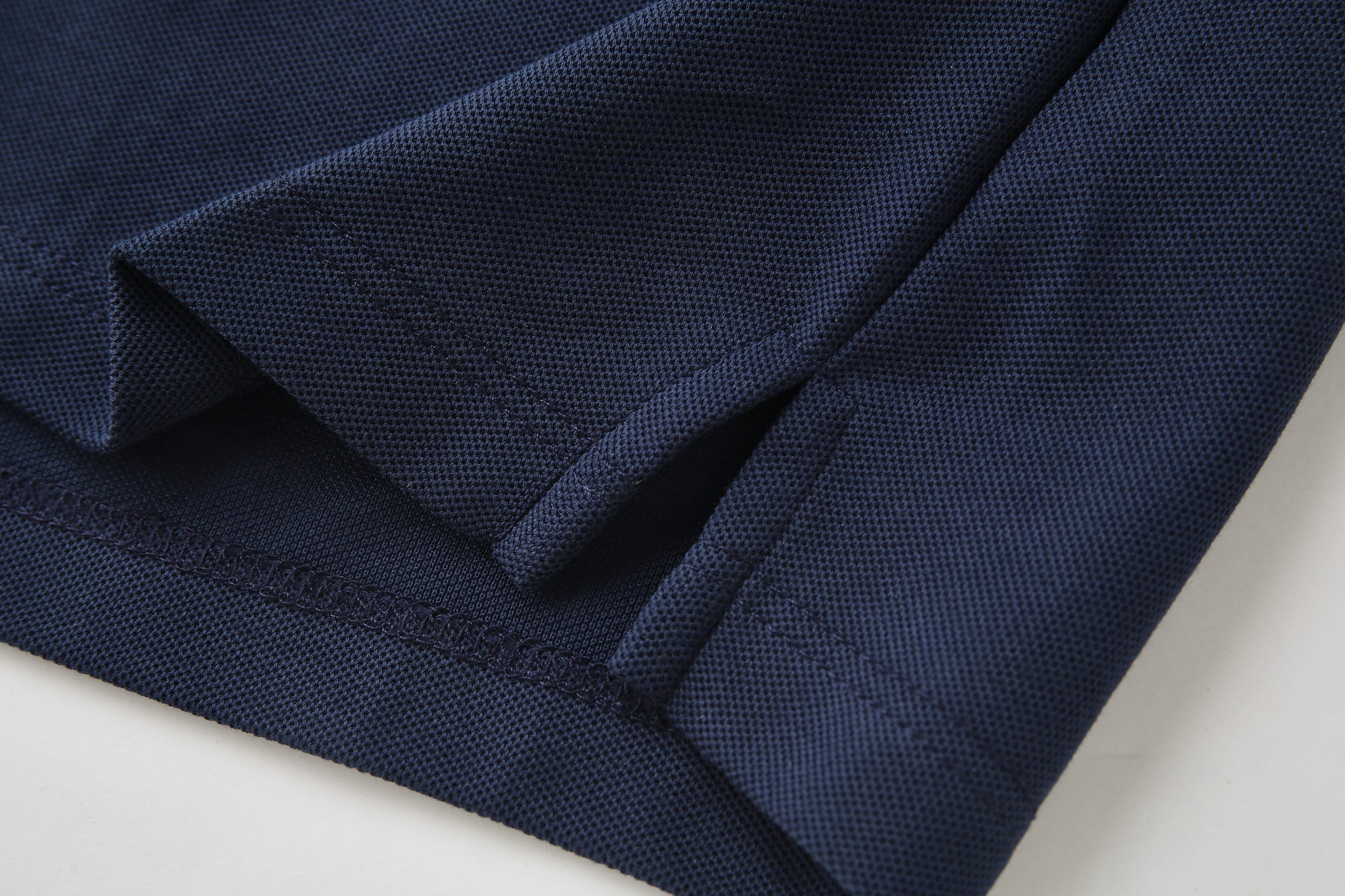 Camiseta 22348# Tipo Polo Azul Oscuro Para Hombre