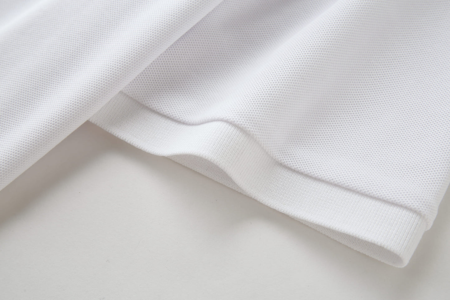 Camiseta 22348# Tipo Polo Blanca Para Hombre