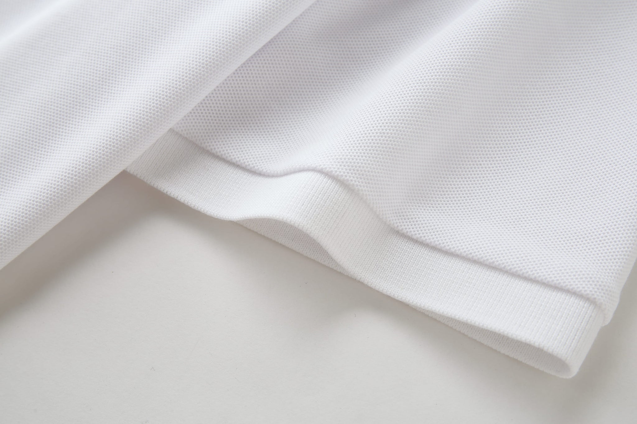 Camiseta 22348# Tipo Polo Blanca Para Hombre