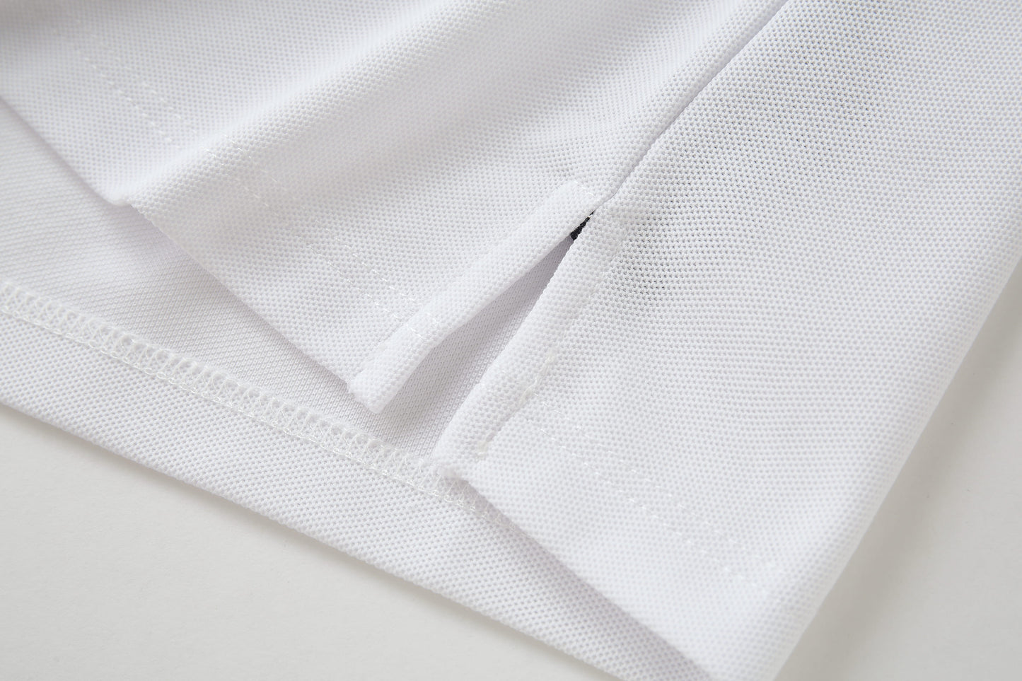 Camiseta 22348# Tipo Polo Blanca Para Hombre