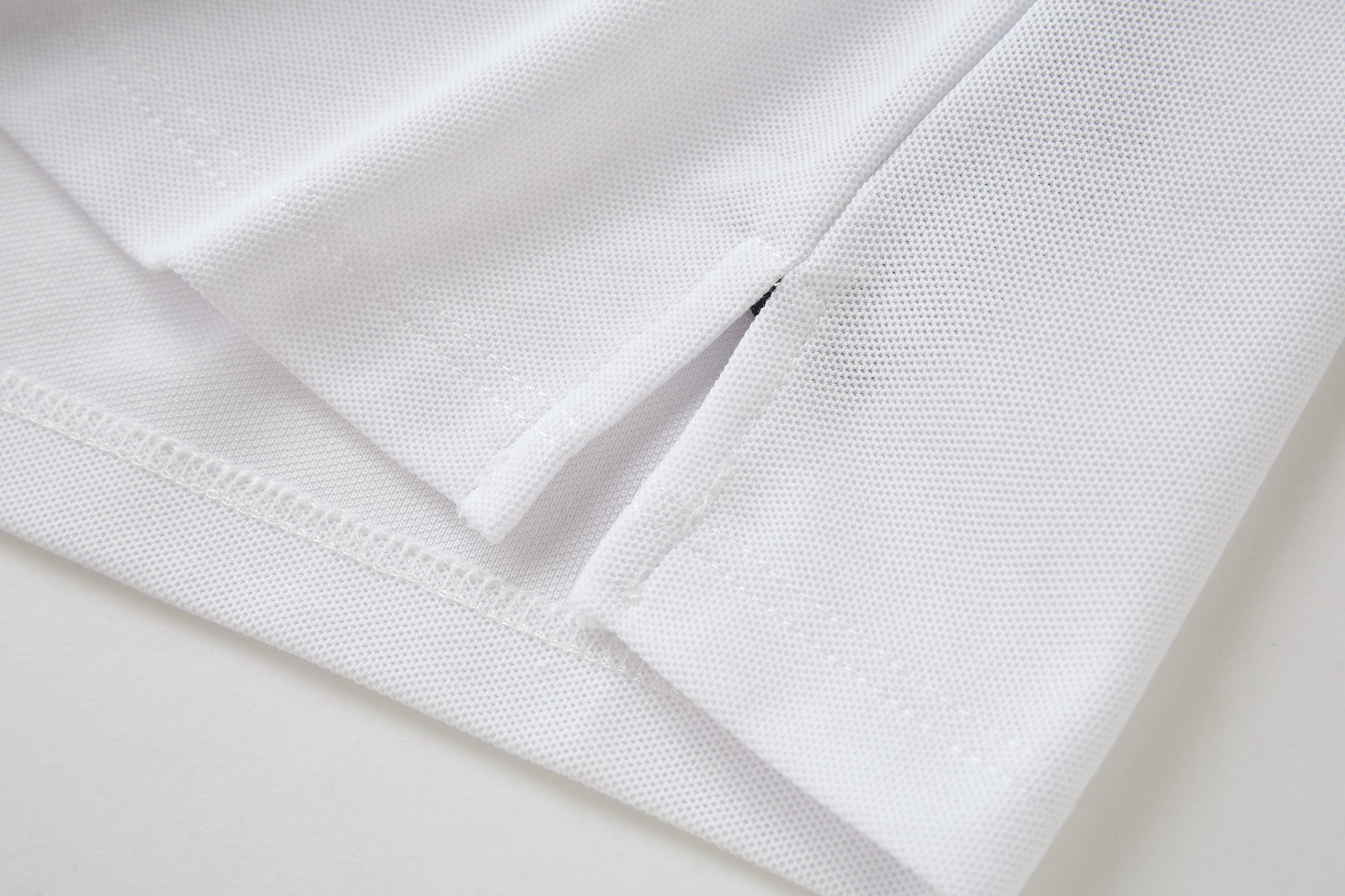 Camiseta 22348# Tipo Polo Blanca Para Hombre