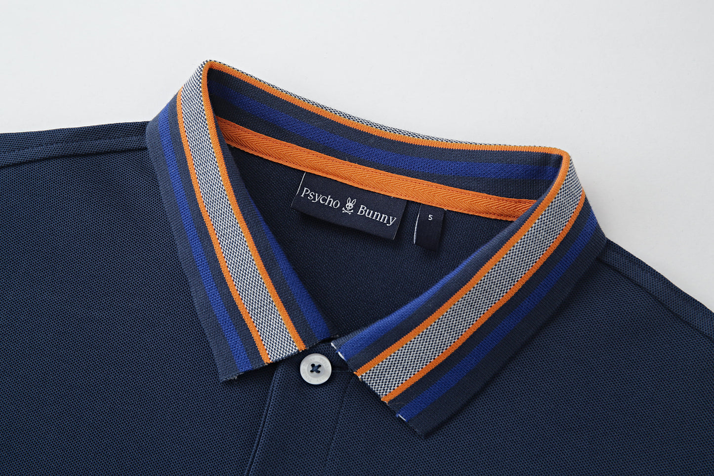 Camiseta 34594# Tipo Polo Azul Oscuro Para Hombre