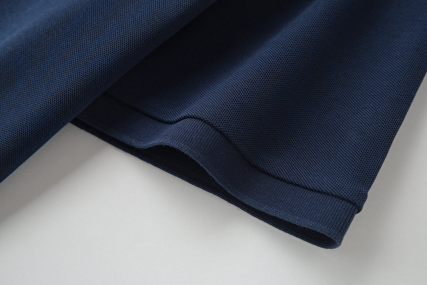 Camiseta 34594# Tipo Polo Azul Oscuro Para Hombre