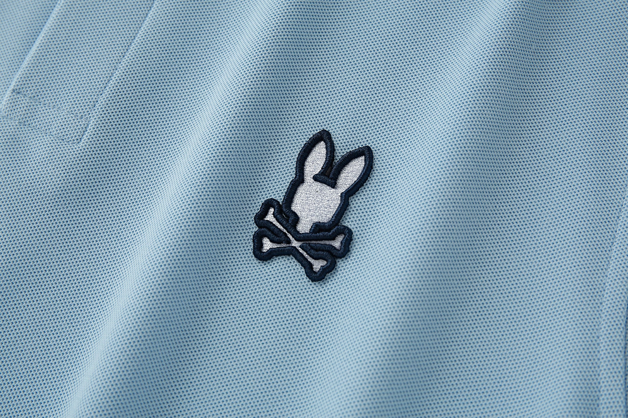 Camiseta 34594# Tipo Polo Azul Para Hombre