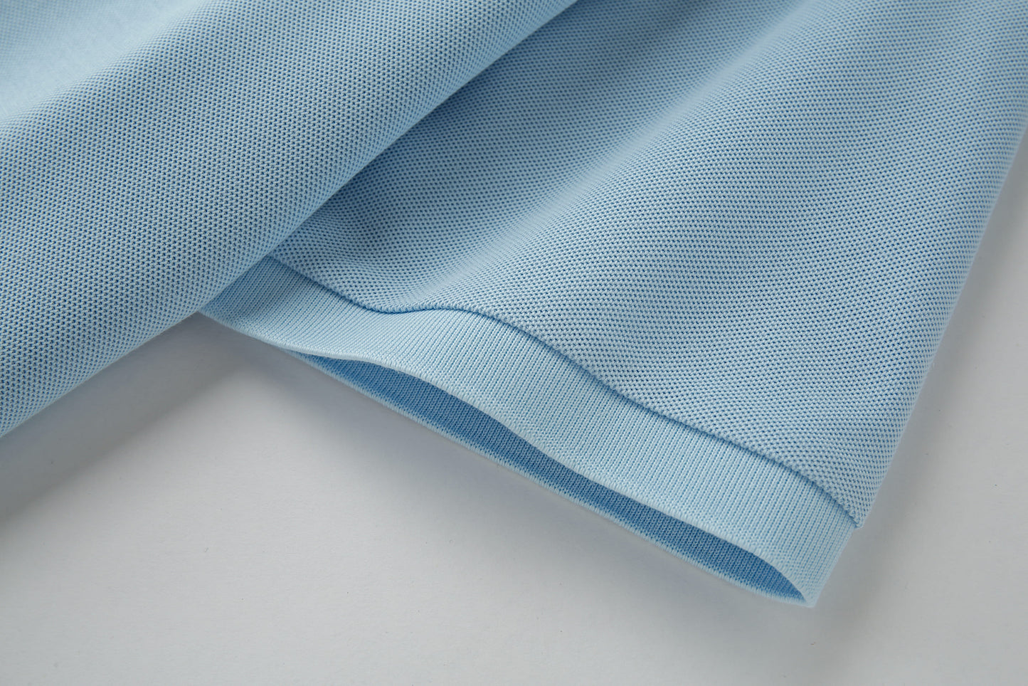 Camiseta 34594# Tipo Polo Azul Para Hombre