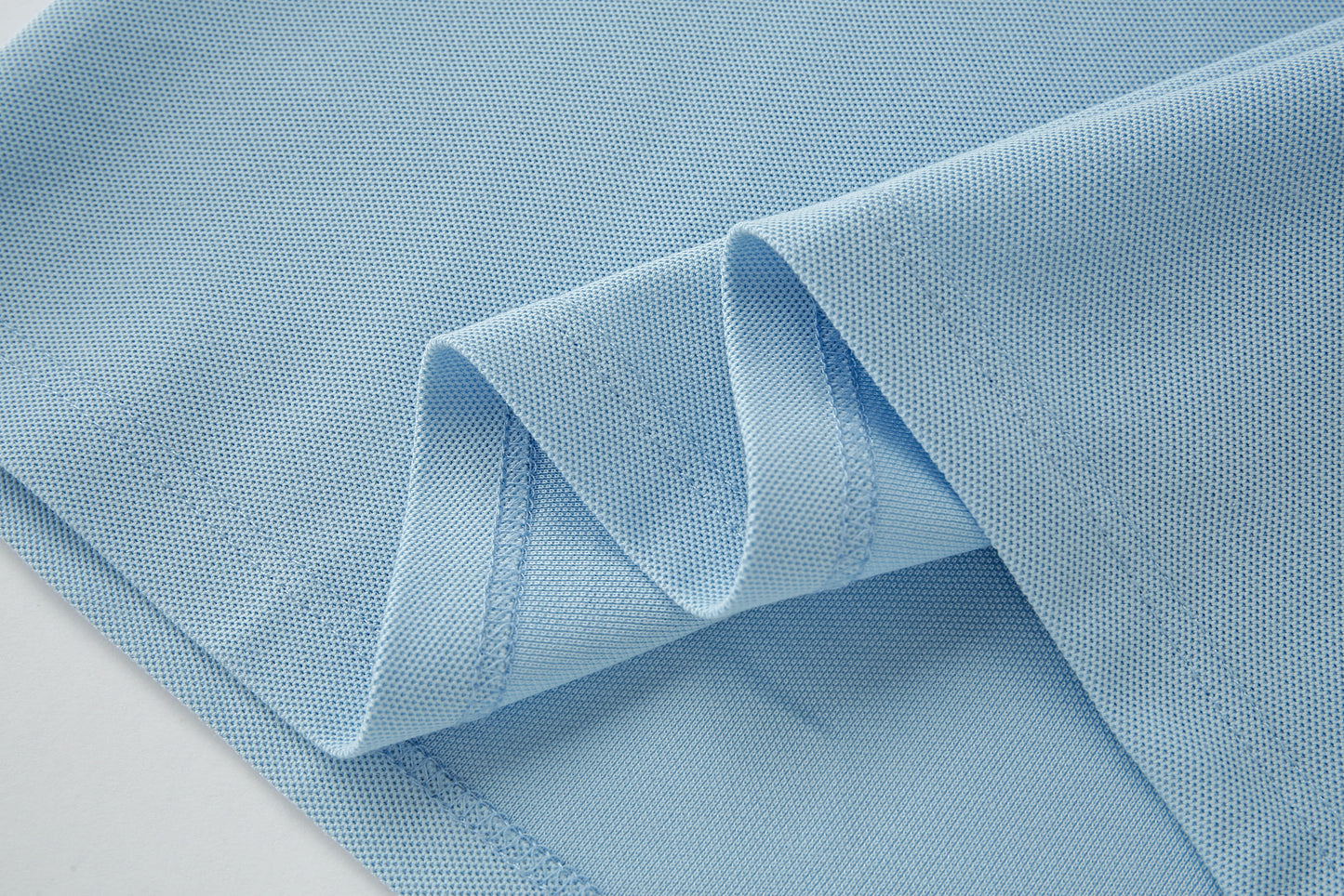 Camiseta 34594# Tipo Polo Azul Para Hombre