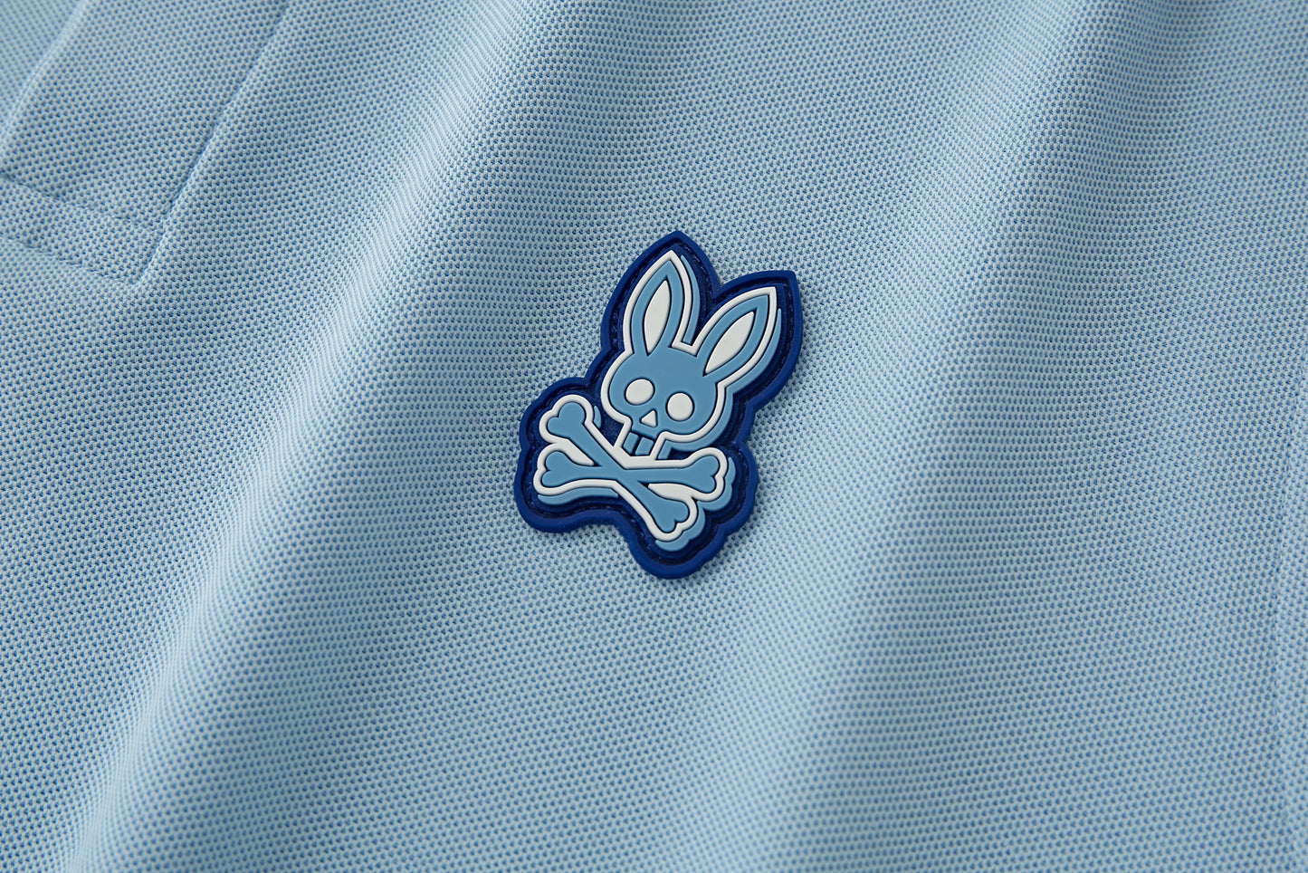 Camiseta 34592# Tipo Polo Azul Para Hombre