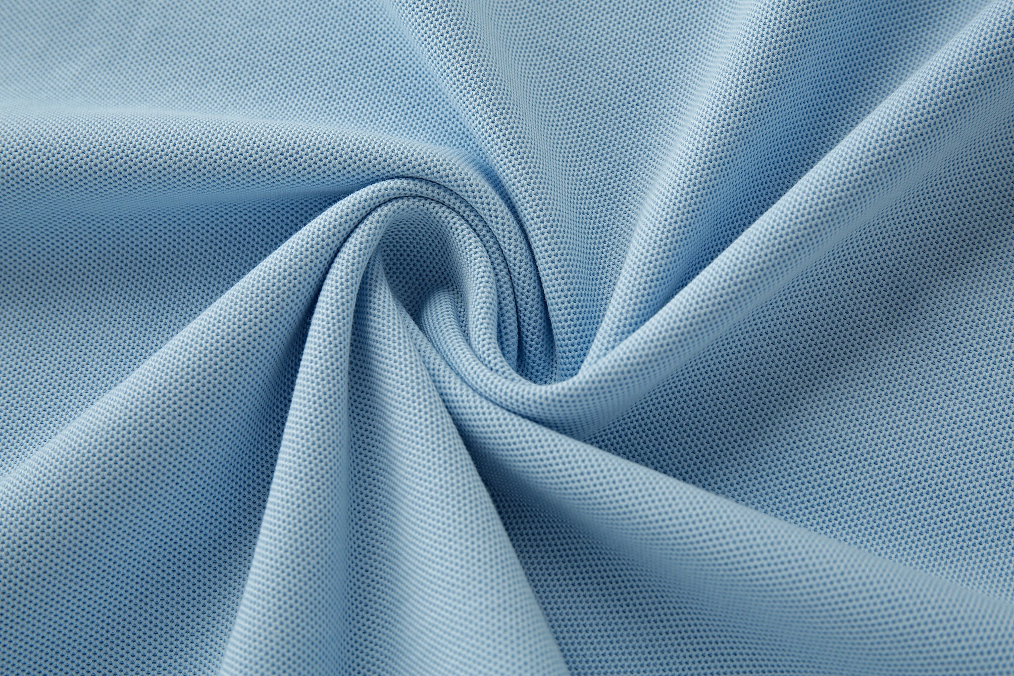 Camiseta 34592# Tipo Polo Azul Para Hombre