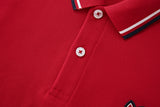 Camiseta 34592# Tipo Polo Roja Para Hombre