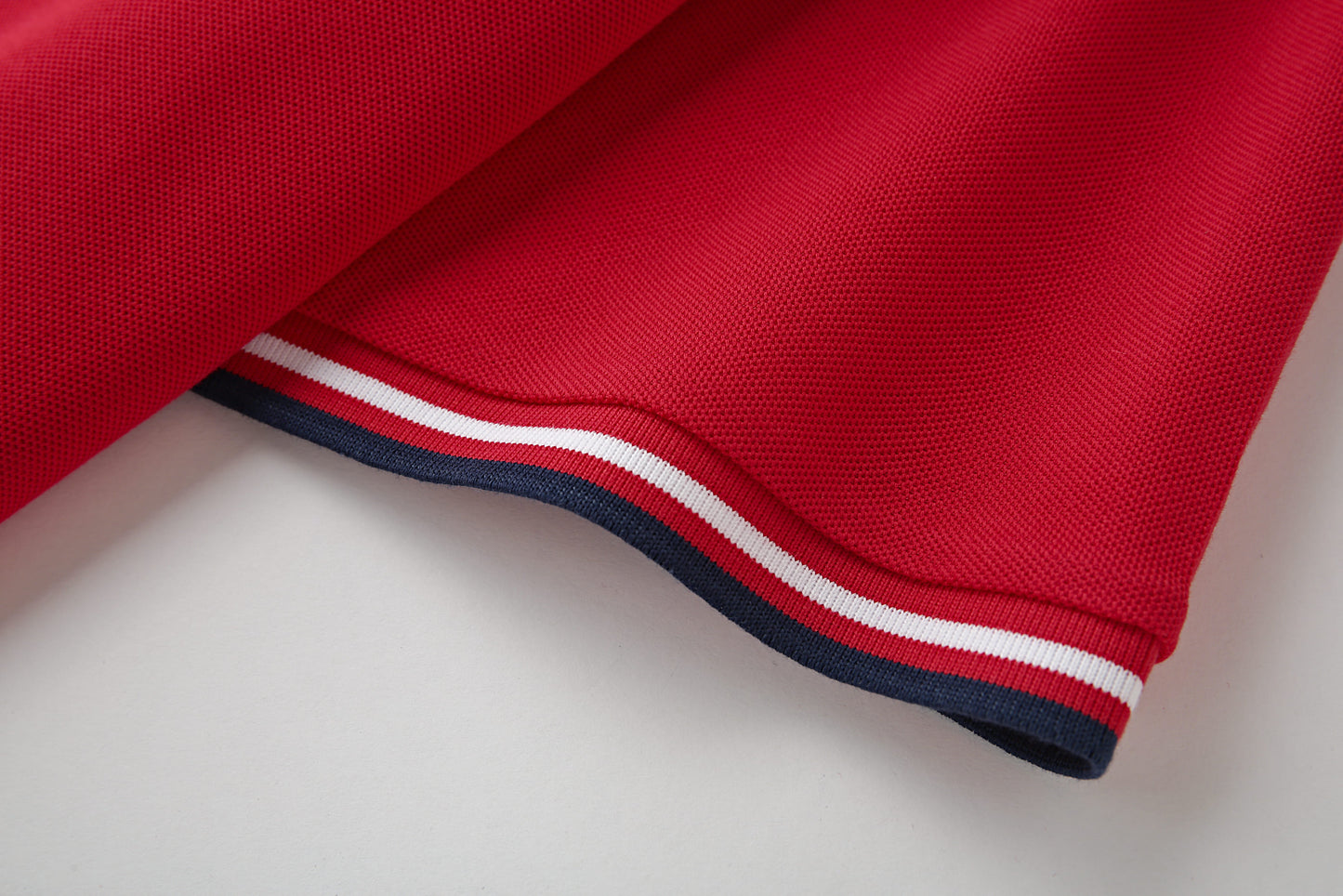 Camiseta 34592# Tipo Polo Roja Para Hombre