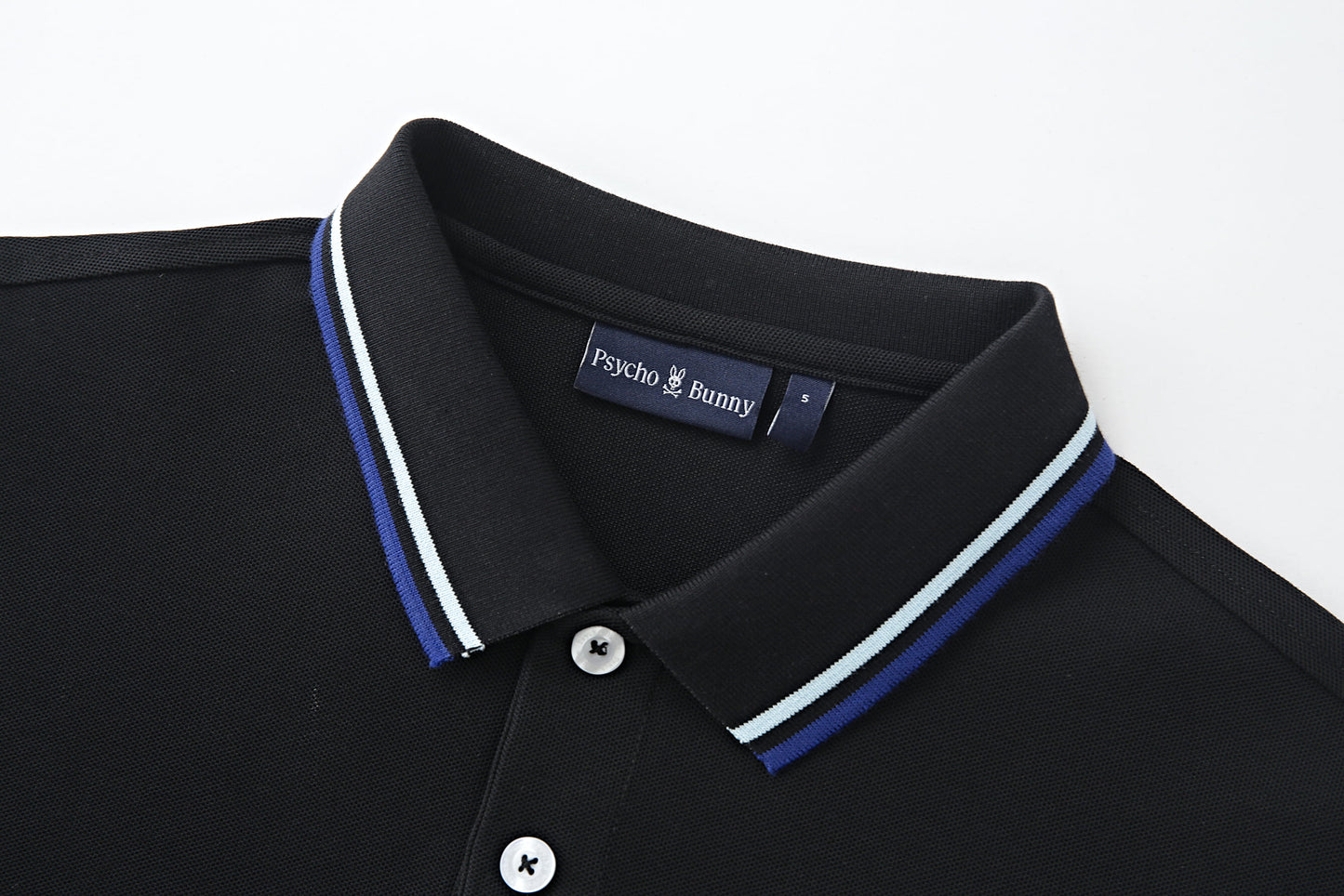 Camiseta 34592# Tipo Polo Negra Para Hombre