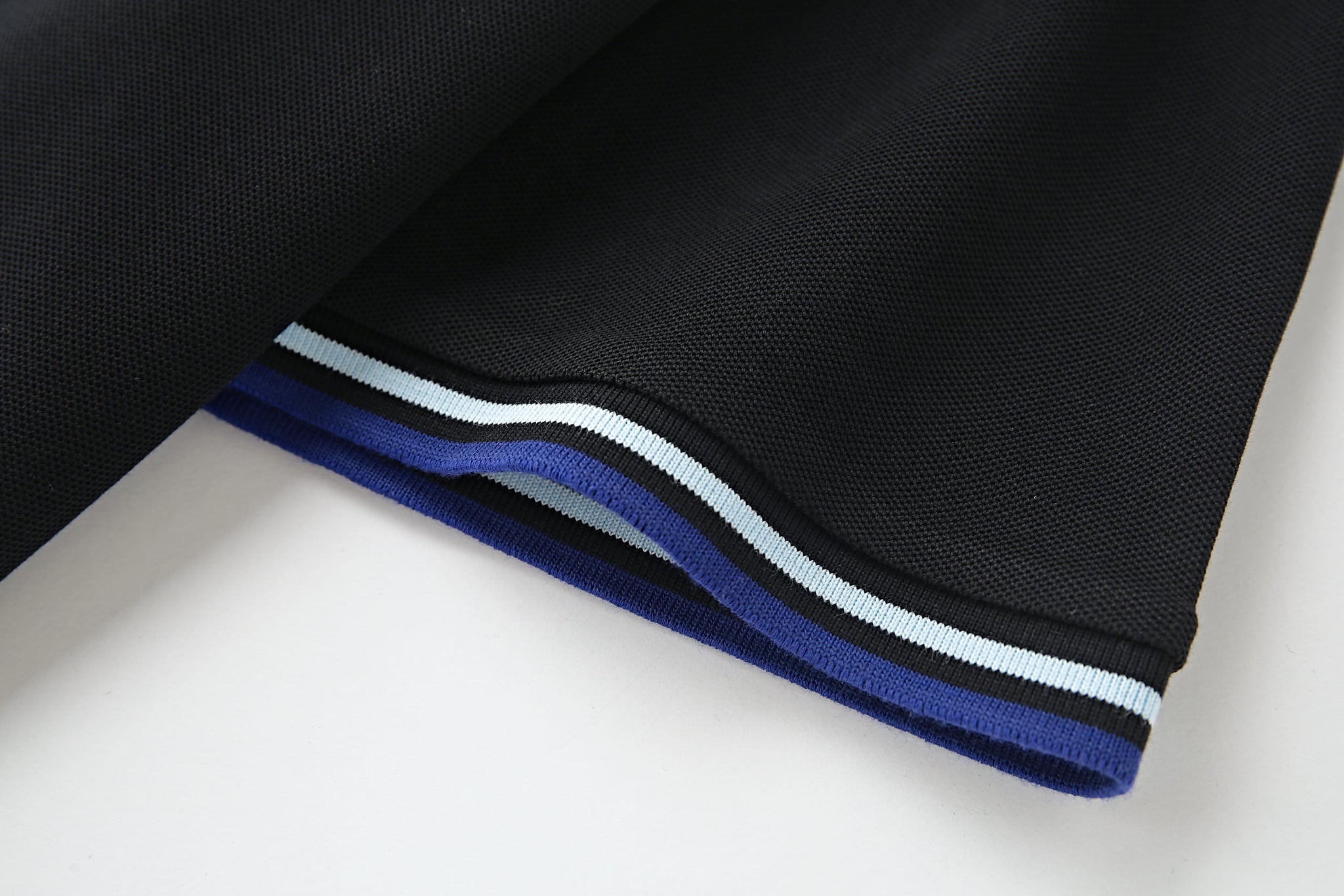 Camiseta 34592# Tipo Polo Negra Para Hombre