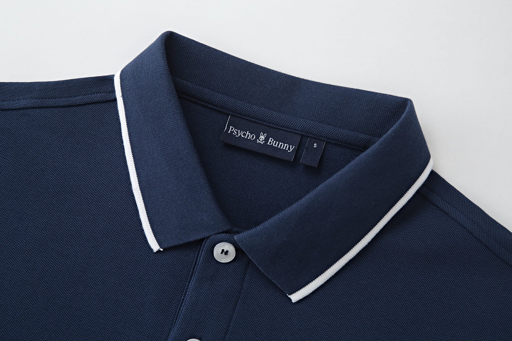 Camiseta 22362# Tipo Polo Azul Oscuro Para Hombre