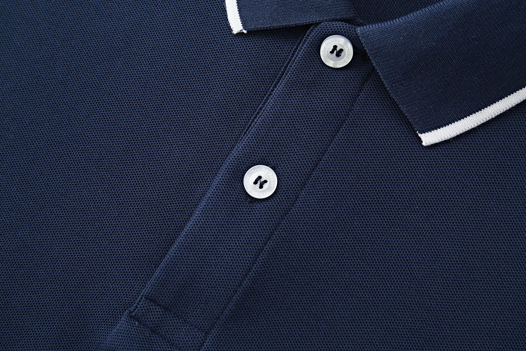 Camiseta 22362# Tipo Polo Azul Oscuro Para Hombre