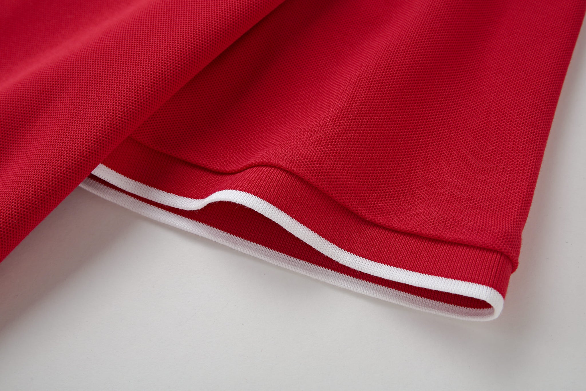 Camiseta 22362# Tipo Polo Roja Para Hombre