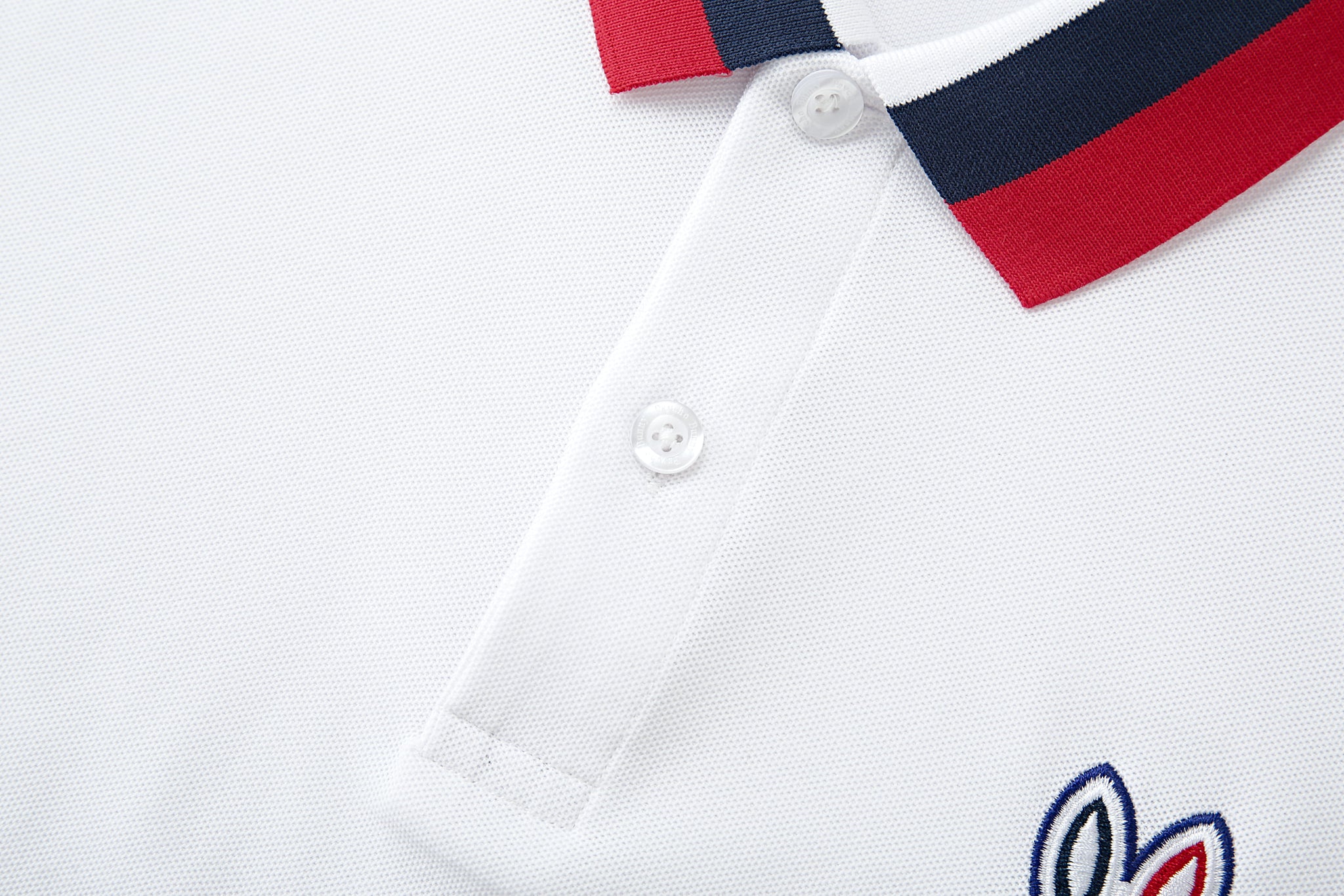 Camiseta 22465# Tipo Polo Blanca Para Hombre