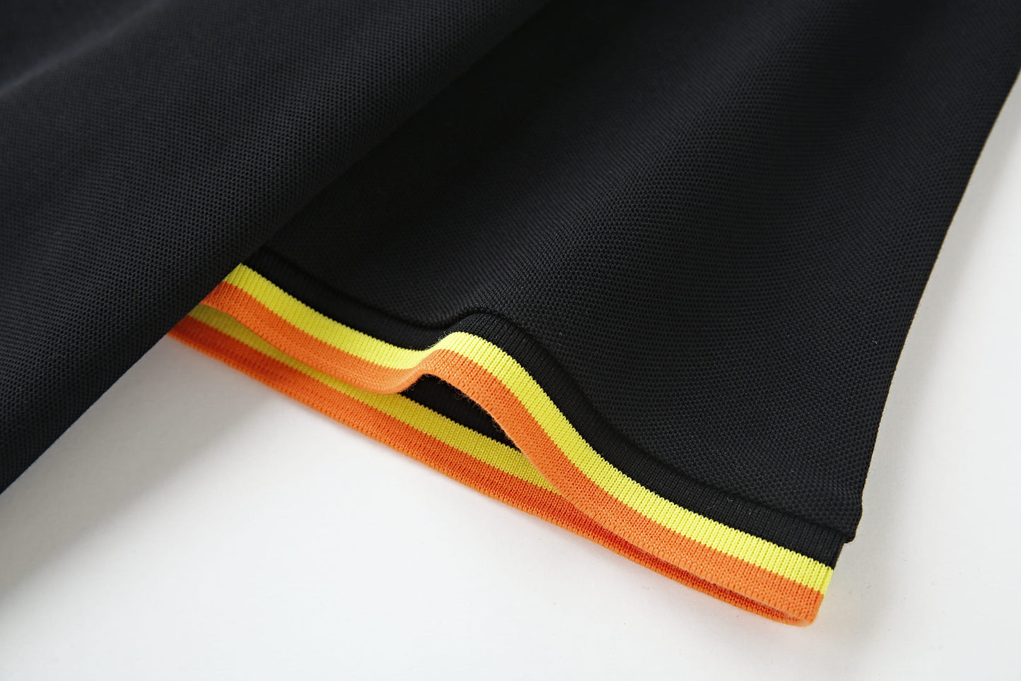 Camiseta 22465# Tipo Polo Negra Para Hombre