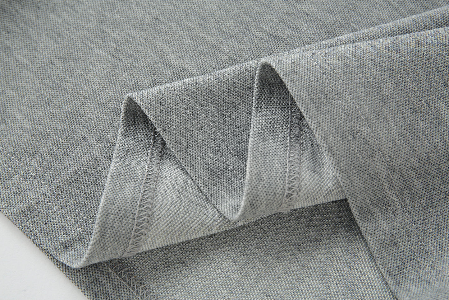 Camiseta 22465# Tipo Polo Gris Para Hombre