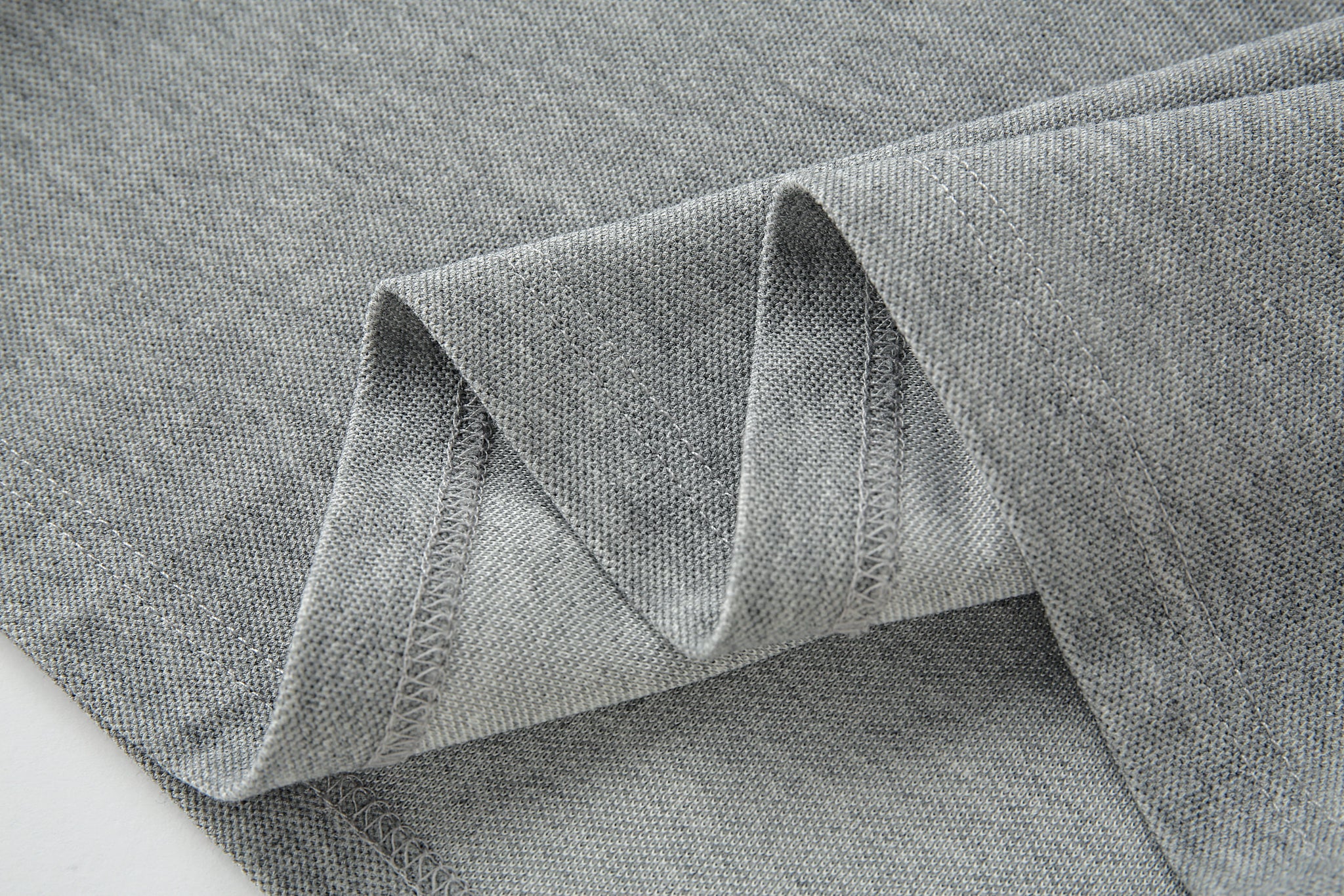 Camiseta 22465# Tipo Polo Gris Para Hombre