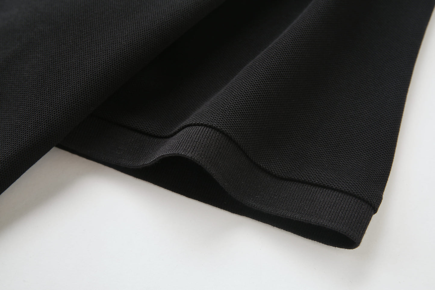 Camiseta 22337# Tipo Polo Negra Para Hombre