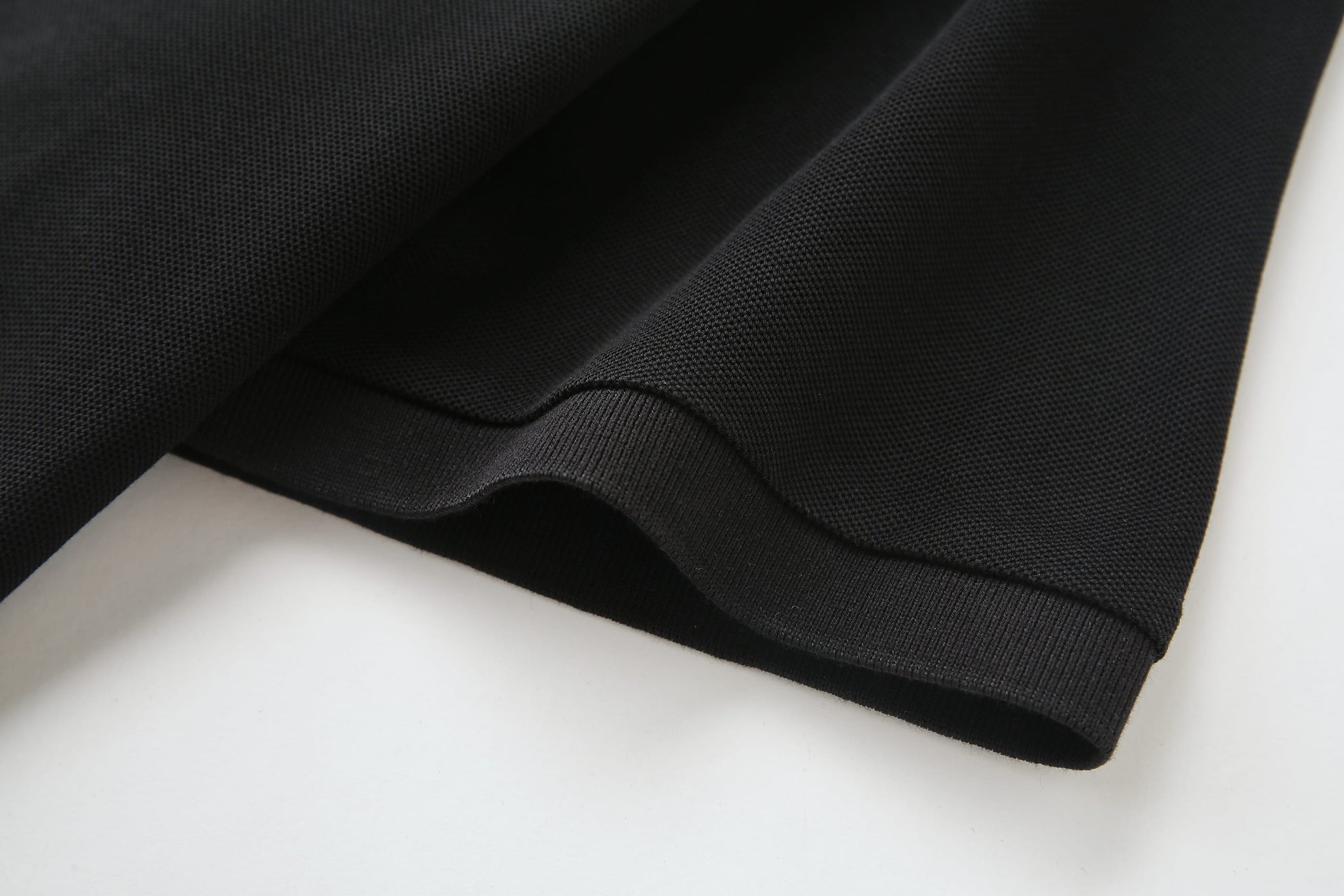 Camiseta 22337# Tipo Polo Negra Para Hombre